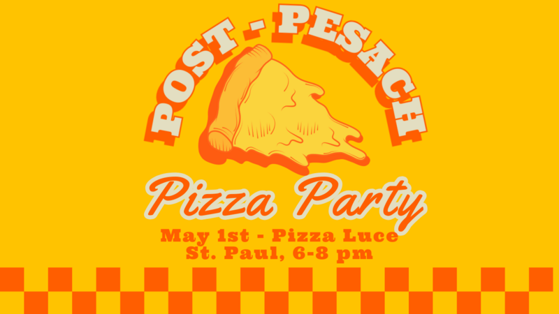 Banner Image for  Post-Pesach Pizza Party! 